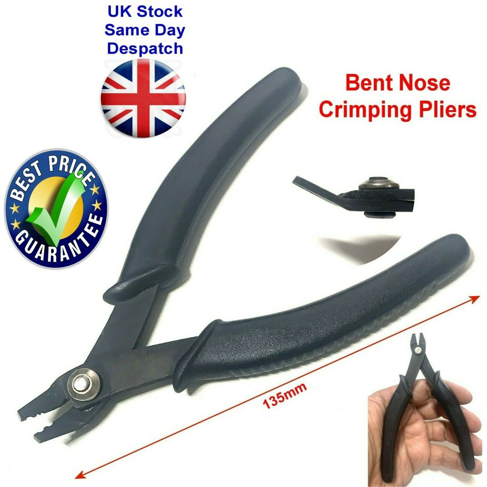 Crimping Plier - Angled (Bent) Blade (Jaw)